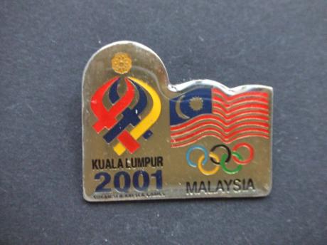 Olympische Spelen Kuala Lumpur Malysia 2001